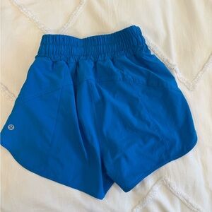 lululemon athletica Vibrant Blue Athletic Shorts